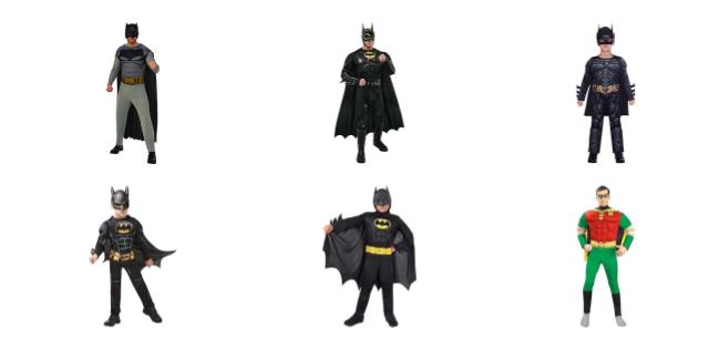 Comparamos las 6 mejores disfraces de Batman para adultos desde 22,92 euros