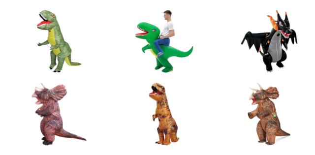 6 Disfraces de dinosaurio para adultos que puedes comprar en Amazon desde 29,99 euros