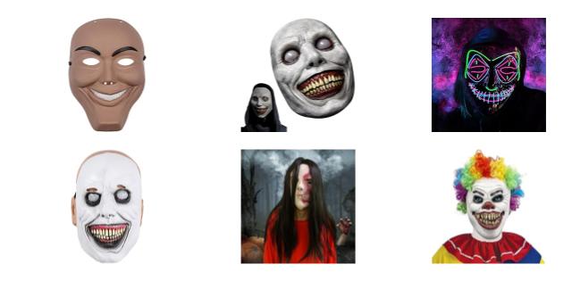 6 máscaras de horror que puedes comprar en Amazon desde 10,99 euros