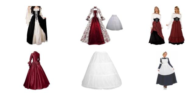 6 vestidos de época para mujeres que puedes comprar en Amazon desde 16,99 euros